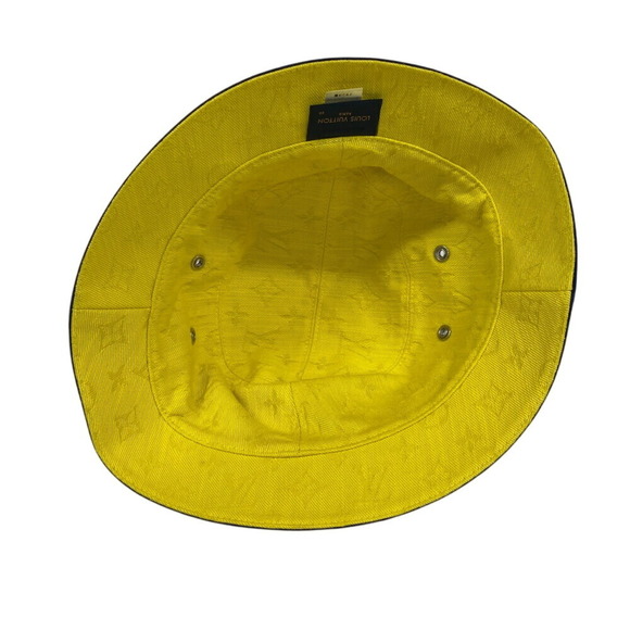 LOUIS VUITTON Blue Beckett Hat Everyday LV Men's - Picture 6 of 10